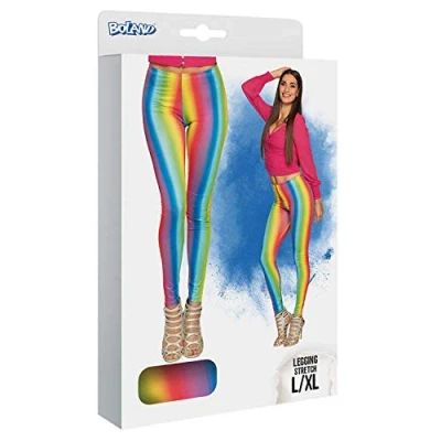 Afbeelding van Legging regenboog Maat L/XL