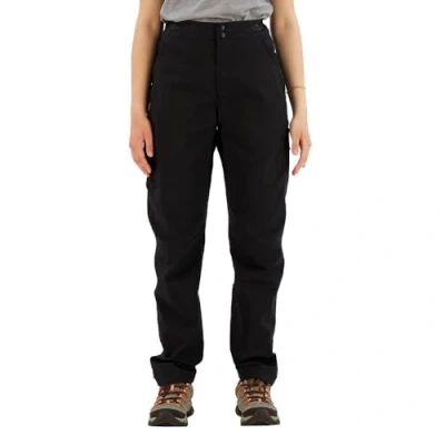 Afbeelding van Abisko Hike Wandelbroek Dames Black 990 34R Zwart