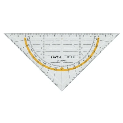 Afbeelding van Geodriehoek LINEX 1616G