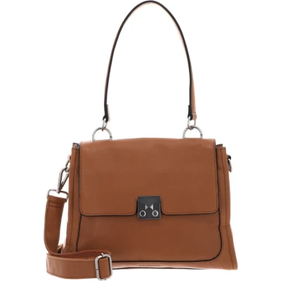 Afbeelding van FREDsBRUDER Leren Schoudertas Treasure Shoulderbag Cinnamon Bruine