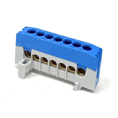 Afbeelding van Universele DIN rail nulklem 7 voudig