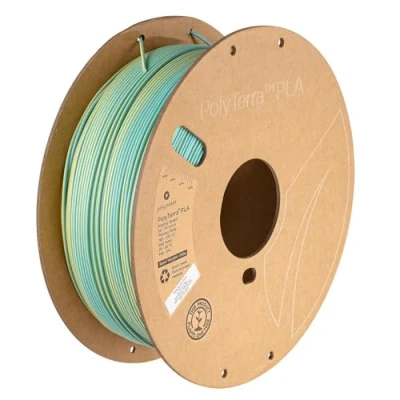 Afbeelding van Polymaker Polyterra PLA Dual Color 1.75mm 1kg Kameleon (Blauw Geel)