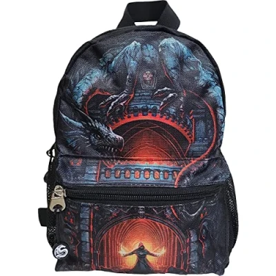 Afbeelding van Spiral Dragon&#039;s Lair Mini rugzak inclusief mobiele Pocket L, Zwart, Eén maat, zak