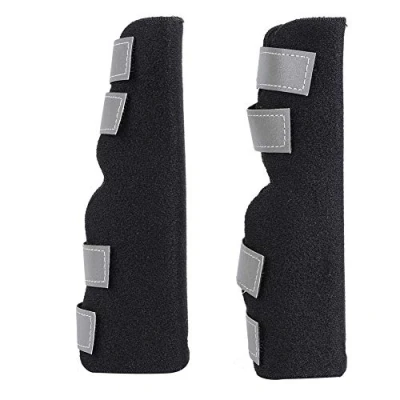 Afbeelding van 2 stuks hond achterpoten brace kniebrace ondersteunende achterbeen enkel wrap beschermt compressie ondersteuning mouw voor verwondingen bescherming (XL)