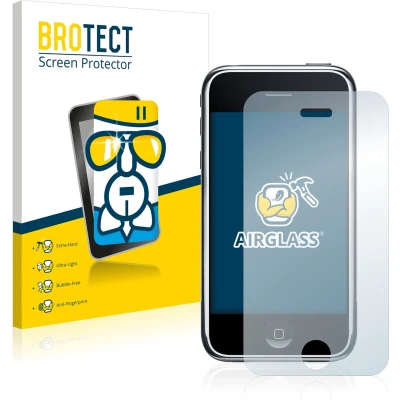 Afbeelding van BROTECT Screenprotector voor Apple iPhone 3G Folie Beschermfolie Beschermglas transparant