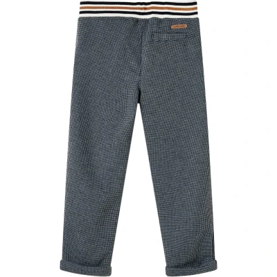 Afbeelding van Kinderbroek maat 92 Antraciet geruit design