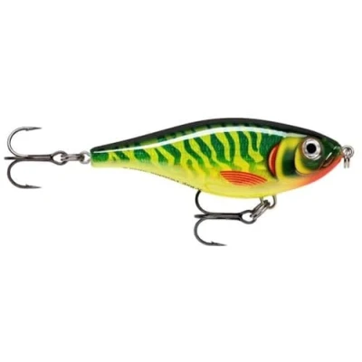 Afbeelding van Rapala Visaas X Rap Twitchin&#039; Shad visuitrusting met transparant lichaam aas voor zeevissen zwemdiepte 0,3 0,6 m grootte 8 cm/13 g geproduceerd in Estland Hot Perch