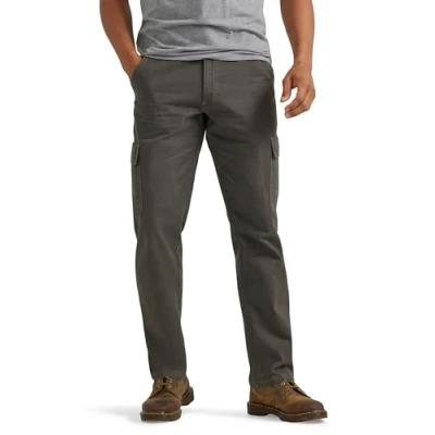 Afbeelding van Wrangler Authentics Pantauthentics voor heren &#039;Pantauthentics&#039; &#039; s Grote &amp; Lange Klassieke Cargo Twill Slang Casual Broek, Olijfdrab, 33W / 32L