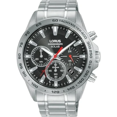 Afbeelding van Lorus RZ501AX9 Chrono horloge inStock Zilverkleur
