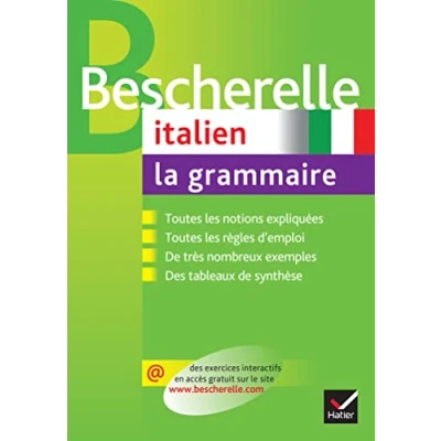 Afbeelding van Bescherelle Italien : la grammaire: Ouvrage de référence sur grammaire italienne