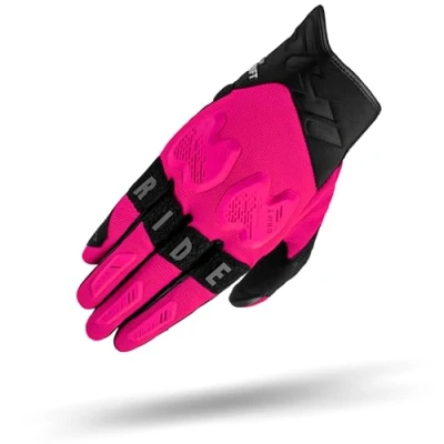 Afbeelding van SHIMA Drift Dames Motorhandschoenen, zwart pink, afmeting XS voor vrouw