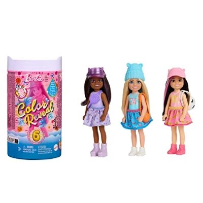 Afbeelding van Barbie Color Reveal pop 14 cm Minipop