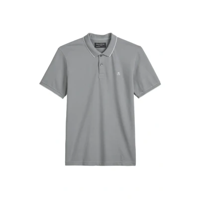 Afbeelding van Marc O&#039;Polo Regular AUS MIX Poloshirt, Heren, Maat: Small, Berlin breeze