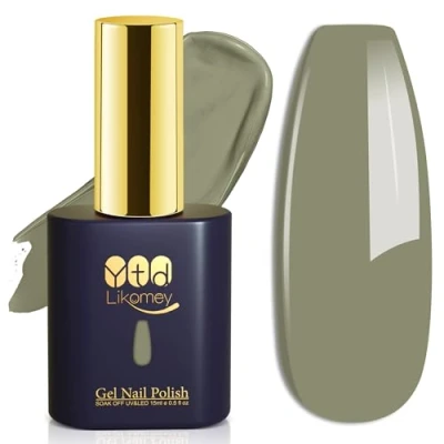 Afbeelding van YTD Likomey UV Gel Nagellak,15ml Saliegroen Hoge Kleurweergave Salon Manicure Polish,CS011