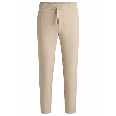 Afbeelding van BOSS FLEX Trainingsbroek, Heren, Maat: 56, Beige nine