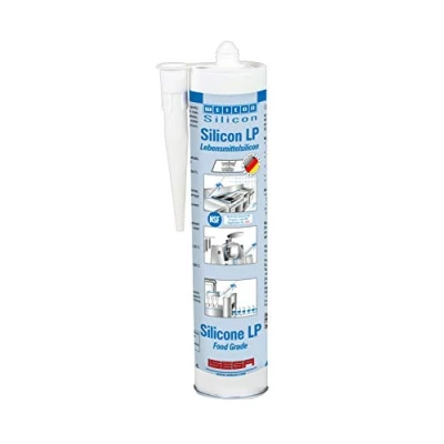 Afbeelding van WEICON 13009310 Silicon LP 310 ml cartridge wit, duurzaam elastische lijm en kit
