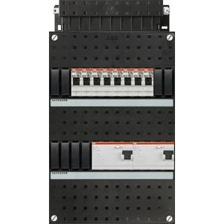 Afbeelding van HAF Hafonorm Installatiekast 8x achter 2x 30mA, 3 fasen