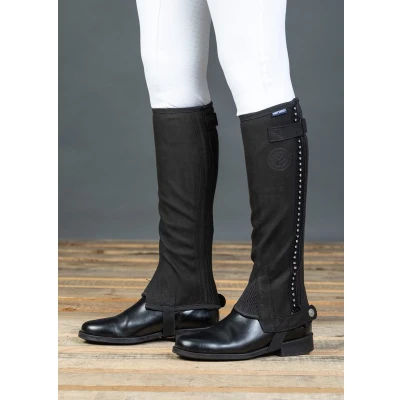 Afbeelding van Harry&#039;s Horse Minichaps amara crystal L Zwart