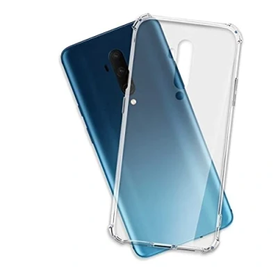 Afbeelding van mtb more energy® Case Soft Armor compatibel met OnePlus 7T Pro (6,67 inch) versterkte hoeken camerabescherming 1,5 mm TPU beschermhoes cover telefoonhoes