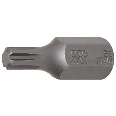 Afbeelding van BGS 4761 Bit 10 mm (3/8&quot;) buitenzeskant wigprofiel (voor RIBE) M6