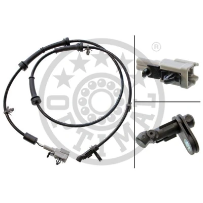 Afbeelding van OPTIMAL 06 S212 ABS sensor Actieve 1015mm 1300mm NISSAN: Qashqai / Qashqai+2 I (J10, NJ10) 2.0 Vierwielaandrijving