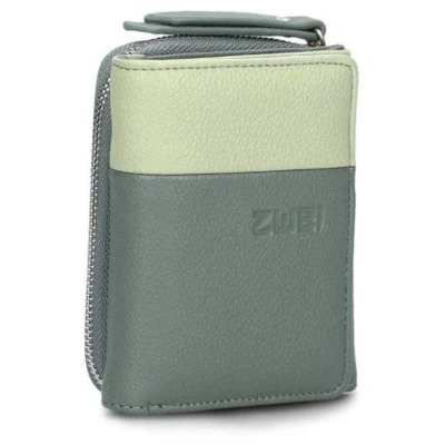 Afbeelding van zwei Portemonnee Eva EVW15 Wallet Eucalyptus Donkergroen