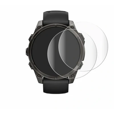 Afbeelding van BROTECT Full Cover Screen Protector voor Garmin Fenix 8 AMOLED (47 mm) (2 Stuks) Schermbeschermer, 3D Curved