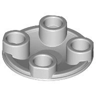 Afbeelding van Lego Stad 20 x satellietschaal in wit ronde schaal 4740