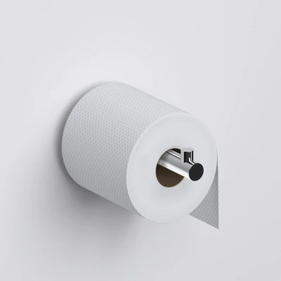Afbeelding van Clou Kaldur toiletrolhouder recht chroom