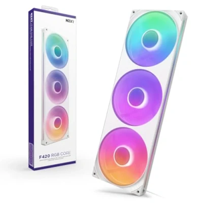 Afbeelding van NZXT F420 RGB Core White