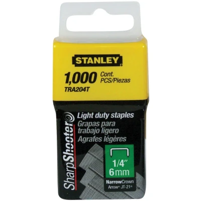 Afbeelding van Stanley nieten 6mm type A 1 TRA204T (Per 1000 stuks)