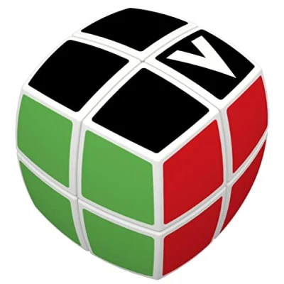 Afbeelding van V CUBE 2 x White Pillow, Professional, Fast, and Smooth, Speed Cube, Puzzle, Fidget Toy