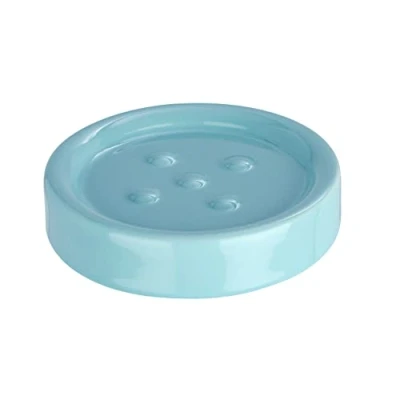 Afbeelding van WENKO model Polaris zeepschaaltje in geglazuurd porselein PASTEL GROEN