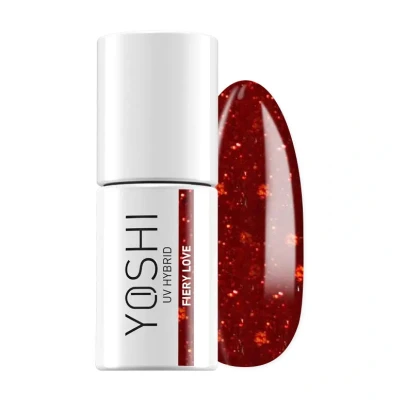 Afbeelding van YOSHI UV/LED Hybrid Gellak 6ml. Fiery Love 612