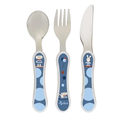 Afbeelding van sigikid® Lolo Lombardo olifantenbestekset Classic