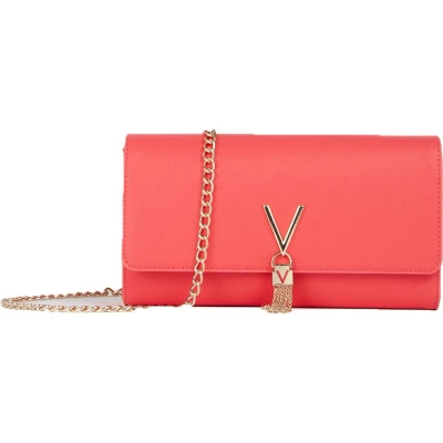 Afbeelding van VALENTINO Koppeling Schoudertas Divina SA Clutch Corallo Koraalrood