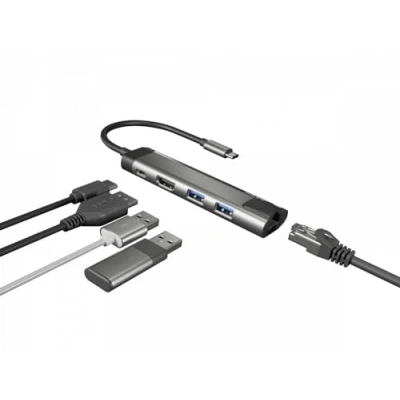 Afbeelding van NATEC MULTIPORT FOWLER GO USB C &gt; HUB USB, HDMI