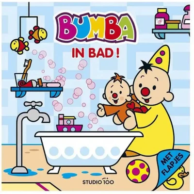 Afbeelding van Bumba : kartonboek met flapjes In bad!