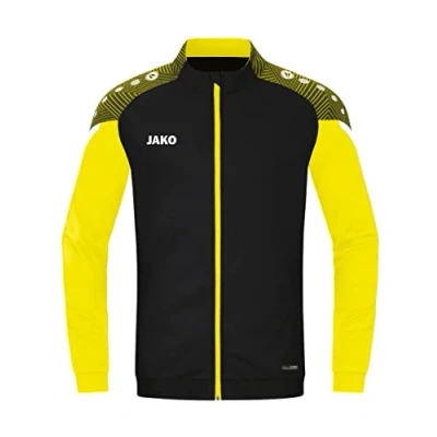 Afbeelding van Polyestervest Performance Zwart/zachtgeel / 140