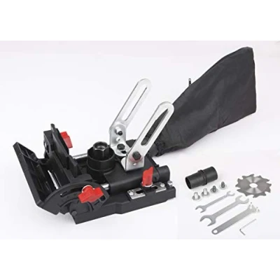 Afbeelding van Aidelife Multi houtfrees voor haakse slijpers,Opzetstuk houtbewerking,Biscuit Plate Joiner kit Accessoires met 1x4&quot; Blade,Verstelbare hoek