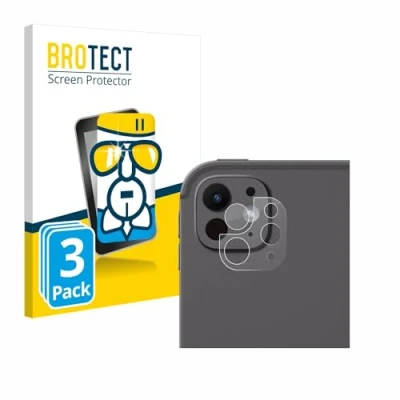 Afbeelding van BROTECT Screenprotector voor Apple iPad Pro 13&quot; WiFi 2024 (ALLEEN Camera Lens) Folie Beschermfolie Beschermglas transparant (3 Stuks)