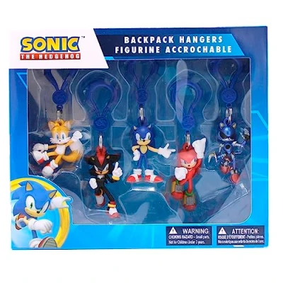 Afbeelding van Sonic The Hedgehog Rugzak Hangers S3 Collector&#039;s Box 5 Figuren