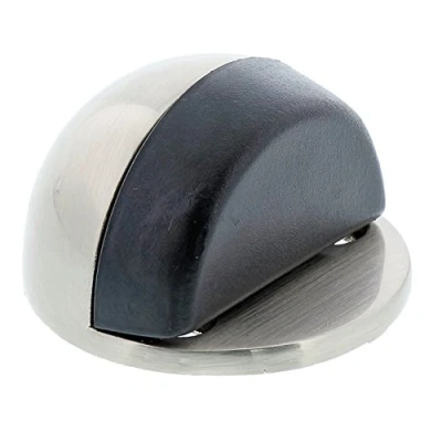 Afbeelding van Burg Wächter TSB 2140 Ni SB, design deurstopper, vloermontage, roestvrijstalen look