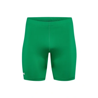 Afbeelding van Hummel Sportbroek &#039;Essential&#039; groen / wit