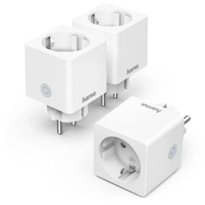 Afbeelding van Hama Wifi Stopcontact Klein Vierkant 3.680 W 16A Pak Van 3