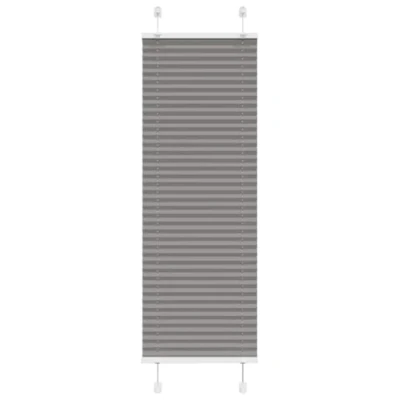 Afbeelding van vidaXL Plissé rolgordijn 40x100 cm stofbreedte 39,4 antraciet