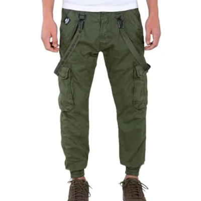 Afbeelding van Alpha Industries Utility PANT Cargobroek, Heren, Maat: 28, Dark olive