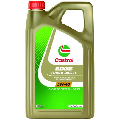 Afbeelding van Castrol motorolie edge turbo diesel 5W 40 5 liter