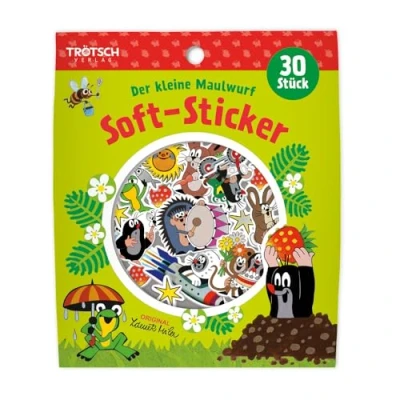 Afbeelding van Trötsch Der kleine Maulwurf Soft Sticker: Aufkleber zum Verzieren und Verschenken
