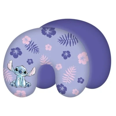 Afbeelding van Disney Lilo &amp; Stitch Nekkussentje Flowers ca. 28 x 33 cm Polyester